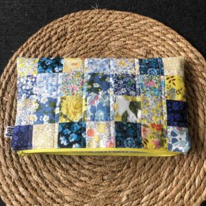 etui patchwork Liberty fabrics