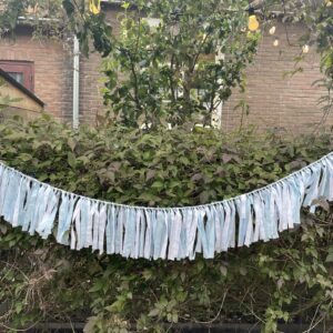 Vlaggenlijn tasselslinger lintjesslinger babyshower
